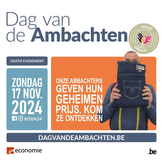Bezoek het Atelier van Godfrieds Jeans op De Dag van de Ambachten - Godfrieds Jeans