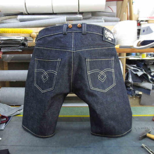 bermuda godfrieds in 18oz denim