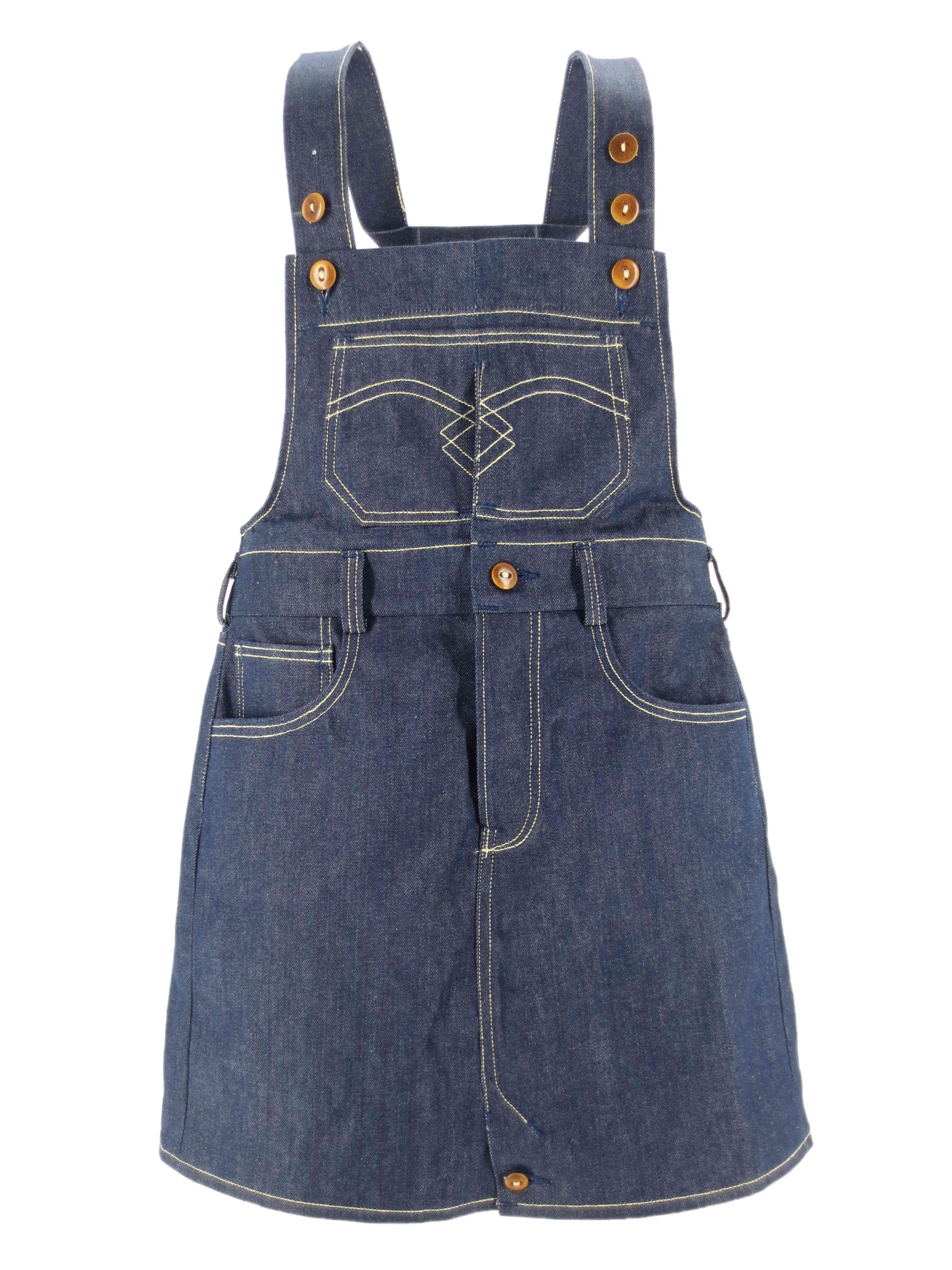 vooraanzicht model 5016  bretelrok