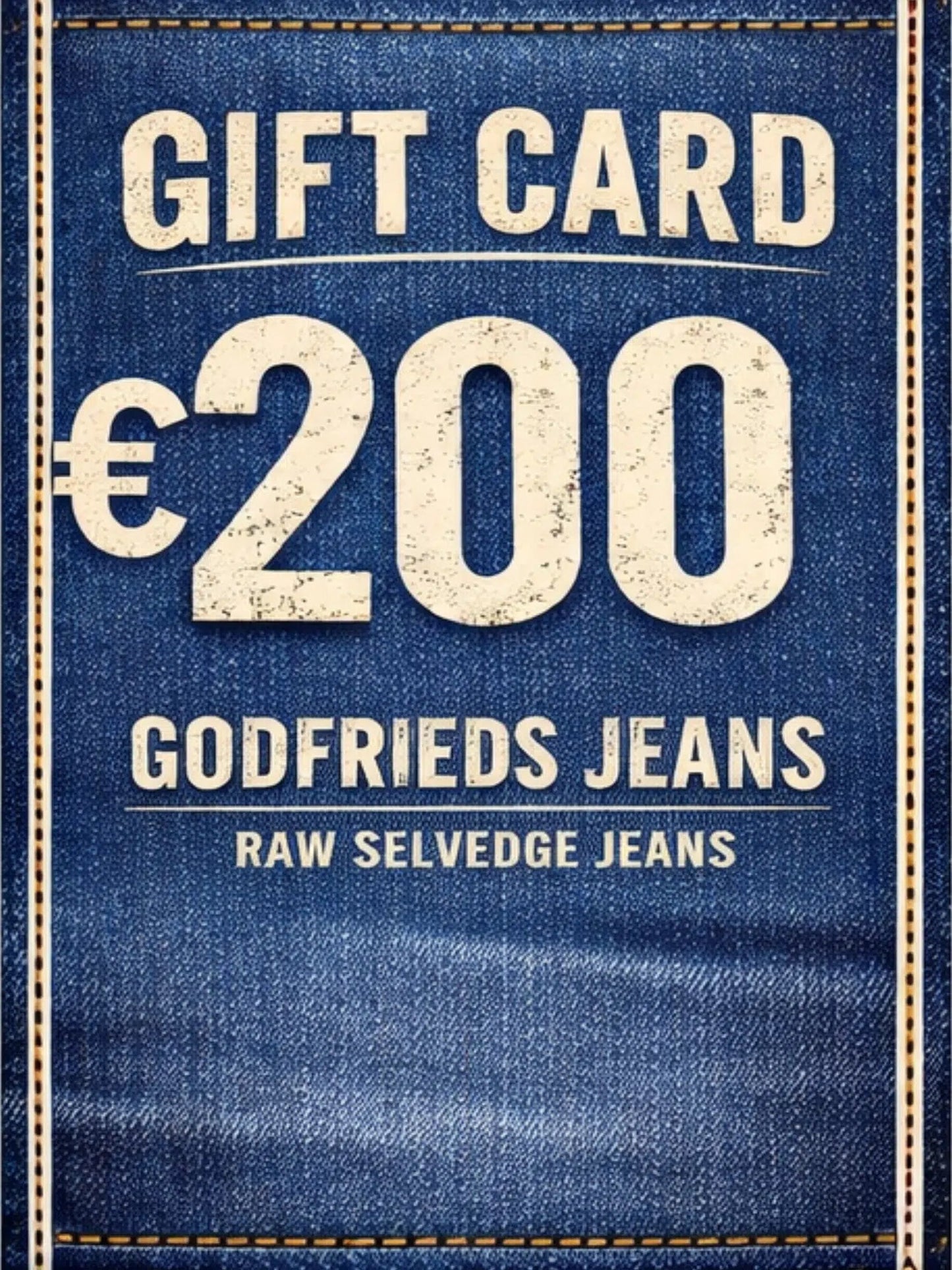 Gidft Card Godfrieds Jeans