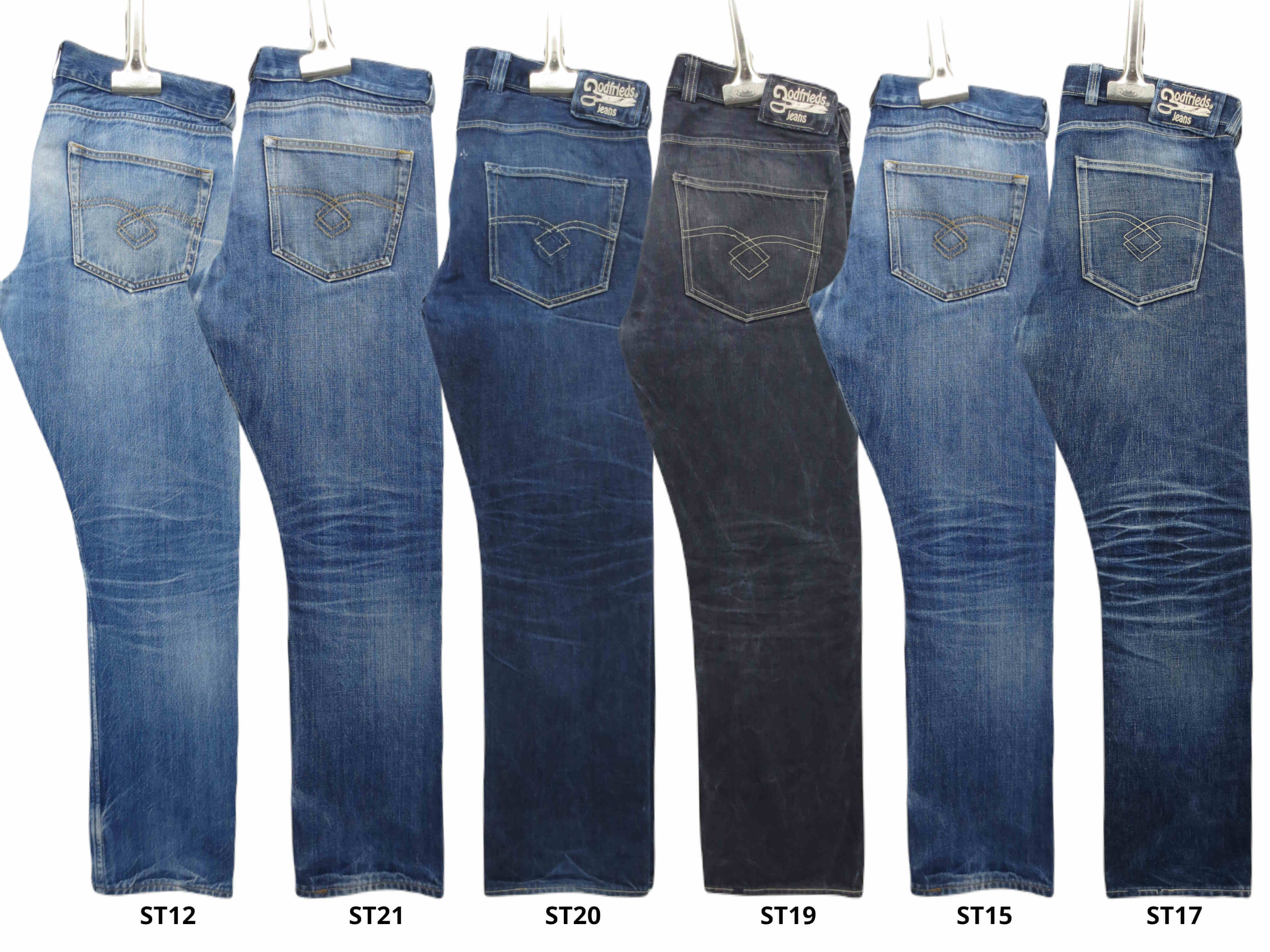 our denims look like after being worn for 365 days